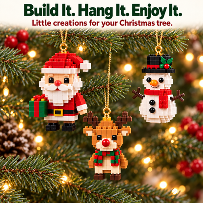 🎄⏳24-Day Christmas Building Block Advent Calendar For Kids & Families👨‍👩‍👧‍👦
