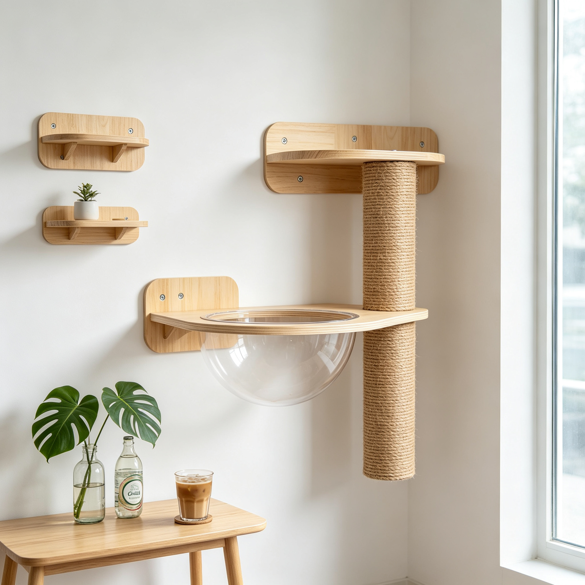 🐈🏠 Wall Mounted Cat Tree — Transform Empty Walls Into A Vertical Playground Where Cats Can Climb, Explore And Feel At Home